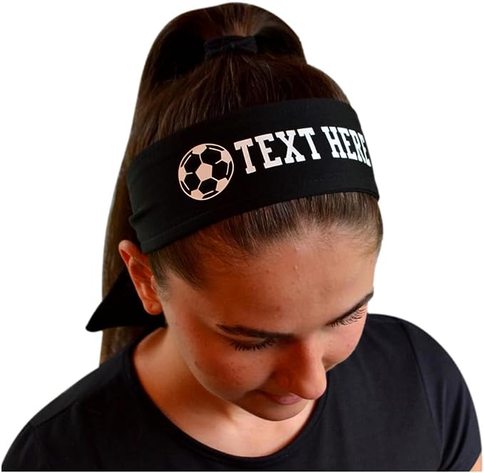 Tie Back Headbands 3 Athletic Sports Head Band You Pick Colors & Quant