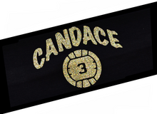 Load image into Gallery viewer, Voleyball Headband Personalized with Your Custom GLITTER FLAKE Text &amp; Number - Quantity Discounts
